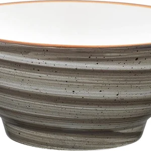 Bonna Premium Porcelain ATCRIT12AKS Aura Terracotta Bowl Suppenschüssel, Napf, Terrine, Schale, 12cm, 290ml, Porzellan, Terrakotta, 1 Stück 17