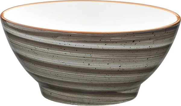 Bonna Premium Porcelain ATCRIT12AKS Aura Terracotta Bowl Suppenschüssel, Napf, Terrine, Schale, 12cm, 290ml, Porzellan, Terrakotta, 1 Stück 6