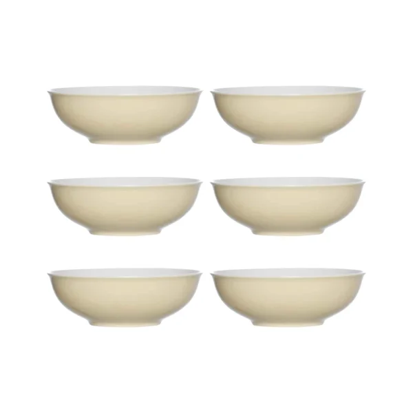 Ritzenhoff & Breker DOPPIO Bowlschale 18,5 Cm Vanilla 6er Set – A 1