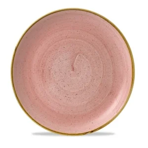 Churchill Stonecast Dreieckiger Teller Petal Pink ø22,9cm Pink (12 Stück) Von CHEFGASTRO 21