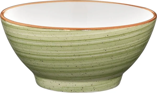 Bonna Premium Porcelain ATCRIT12AKS Aura Terracotta Bowl Suppenschüssel, Napf, Terrine, Schale, 12cm, 290ml, Porzellan, Terrakotta, 1 Stück 5