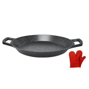 Null 36 Cm Paella-Pfanne Bräter Bratpfanne Servierpfanne Schmorpfanne Induktion 13