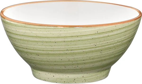 Bonna Premium Porcelain AAQRIT14AKS Aura Aqua Bowl Suppenschüssel, Napf, Terrine, Schale, 14.5cm, 450ml, Porzellan, Türkis, 1 Stück 6