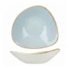 Churchill 12 X Schale Dreieckig 23,5cm STONECAST Duck Egg Blue 23