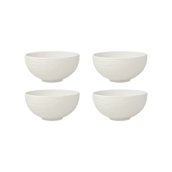 Villeroy & Boch Manufacture Rock Suppen Bol Weiß Ø 12,5 Cm 3