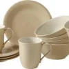 Null Like. By Villeroy & Boch Color Loop Sand Frühstücks-Set 12tlg. 23