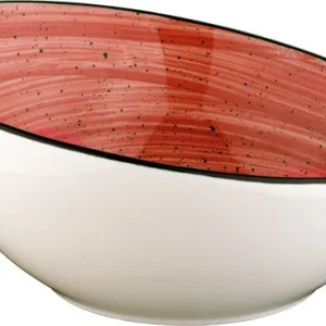 Bonna Premium Porcelain ATCVNT8KS Aura Terracotta Bowl Schale, Dipschale, Aperitif, 8cm, 60ml, Porzellan, Terrakotta, 1 Stück 13