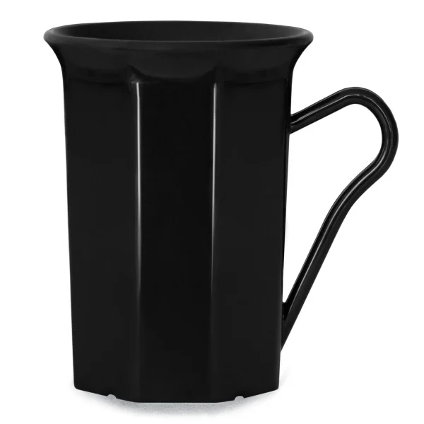 Null AKU® PP-Kaffeebecher Mit Henkel Aus Kunststoff, 200 Ml/0,20 L, Mehrweg, Schwarz 1