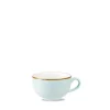 Churchill Stonecast Cappucino-Tasse Duck Egg Blue ø9,5cm 227ml Blau, Ohne Untertasse (12 Stück) Von CHEFGASTRO 25