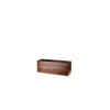 Churchill 2 X Holz-Box Eckig 38 X12 X10cm ACACIA WOOD 25