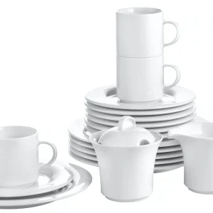 Esmeyer 1 X Seltmann Kaffeeservice 20-tlg. 2, Form: Lido, Dekor: 00003 11