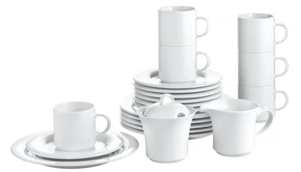 Esmeyer 1 X Seltmann Kaffeeservice 20-tlg. 2, Form: Lido, Dekor: 00003 4