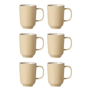 Ritzenhoff & Breker JASPER Kaffeebecher 285 Ml Taupe 6er Set 11