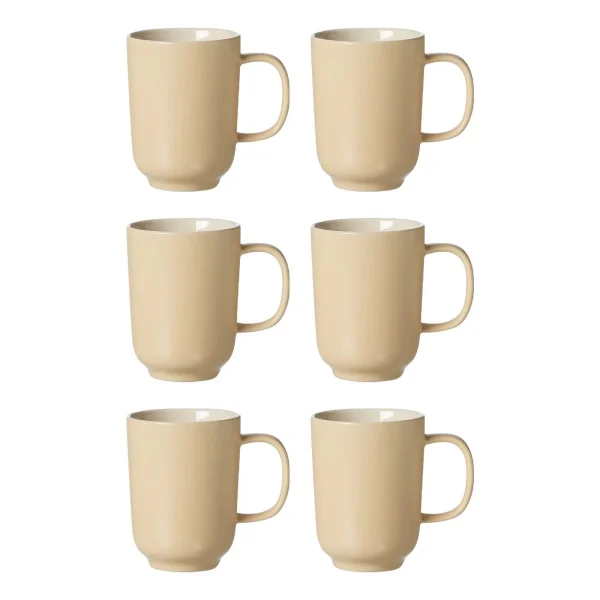 Ritzenhoff & Breker JASPER Kaffeebecher 285 Ml Taupe 6er Set 3