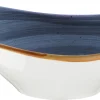 Bonna Premium Porcelain ADKSTR27KS Aura Dusk Bowl Schale, Salatschale, Schüssel, 18.8x28cm, 750ml, Porzellan, Blau, 1 Stück 25