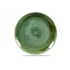 Churchill 12 X Teller Flach Coup 28,8cm STONECAST Samphire Green 23