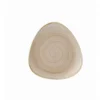 Churchill 12 X Teller Flach Dreieckig 19cm STONECAST Nutmeg Cream 23