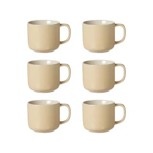 Ritzenhoff & Breker JASPER Kaffeetasse 240 Ml Grau 6er Set 11