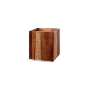 Churchill 2 X Holz-Box Eckig 38 X12 X10cm ACACIA WOOD 15