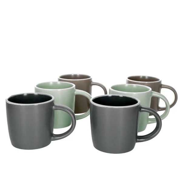 Null 6er Set Kaffeebecher 430ml Campo Grau 5