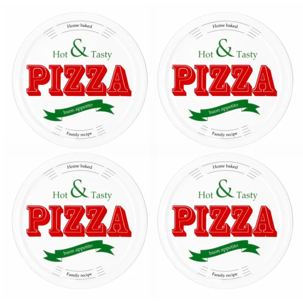 Null 4er Pizzateller Hot & Tasty 28cm 1