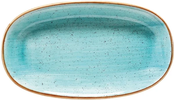 6 X Aura Therapy Gourmet Platte Oval 34x19cm * – Bonna Premium Porcelain 5