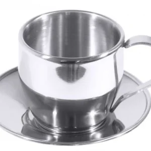 2x Contacto Bouillontasse Aus Edelstahl, Volumen: 0,3 L, Durchmesser: 11,5 Cm, Höhe: 5,5 Cm 15