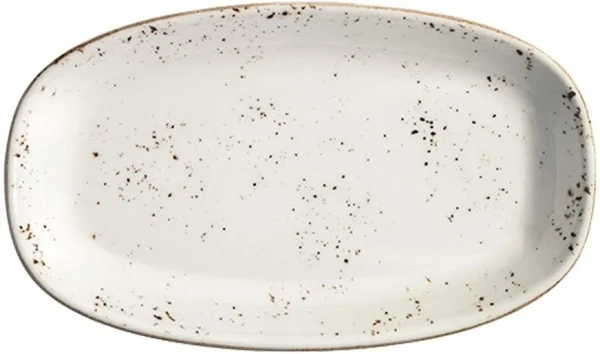 12 X Grain Gourmet Platte Oval 19x11cm * – Bonna Premium Porcelain 1