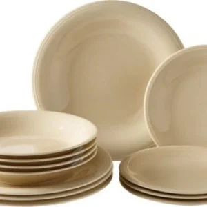 Null Like. By Villeroy & Boch Color Loop Sand Frühstücks-Set 12tlg. 17