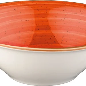 Bonna Premium Porcelain ADKSTR27KS Aura Dusk Bowl Schale, Salatschale, Schüssel, 18.8x28cm, 750ml, Porzellan, Blau, 1 Stück 21