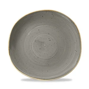 Churchill 12 X Teller Flach Coup 26cm STONECAST Peppercorn Grey 11