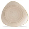 Churchill 6 X Teller Flach Dreieckig 31cm STONECAST Nutmeg Cream 23