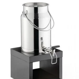 Null APS Milchdispenser -BRIDGE- 31 X 20 Cm, H: 39 Cm, 3 Liter 18/8 Edelstahl 13