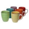 Null 6er Set Kaffeebecher Uni Bunt 23