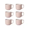 Ritzenhoff & Breker JASPER Kaffeetasse 240 Ml Rosa 6er Set 23