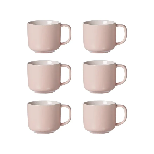 Ritzenhoff & Breker JASPER Kaffeetasse 240 Ml Rosa 6er Set 1