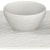 Villeroy & Boch Manufacture Rock Blanc Set Dipschälchen 4tlg. 28x17cm 23