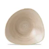 Churchill 12 X Schale Dreieckig 24cm STONECAST Nutmeg Cream 25