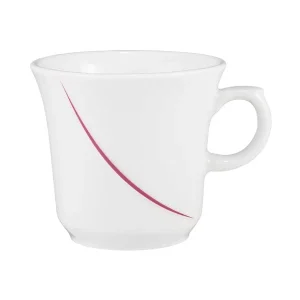 Esmeyer 6 X Seltmann Obere Zur Kaffeetasse Kelch 0,18 L, Form: Laguna, Dekor: 34622 Bordeaux Flanken 11