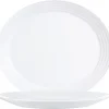 ARCOROC Stairo White Platte Oval 33cm * 6er 25