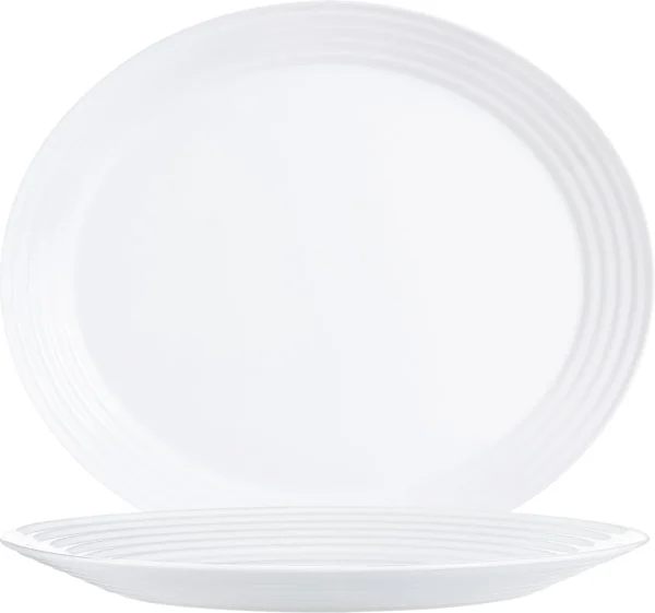 ARCOROC Stairo White Platte Oval 33cm * 6er 1