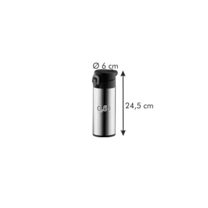 Null TESCOMA THERMOSKANNE Aus Edelstahl Kaffeekanne Teekanne Thermosflasche 0,5 L 19