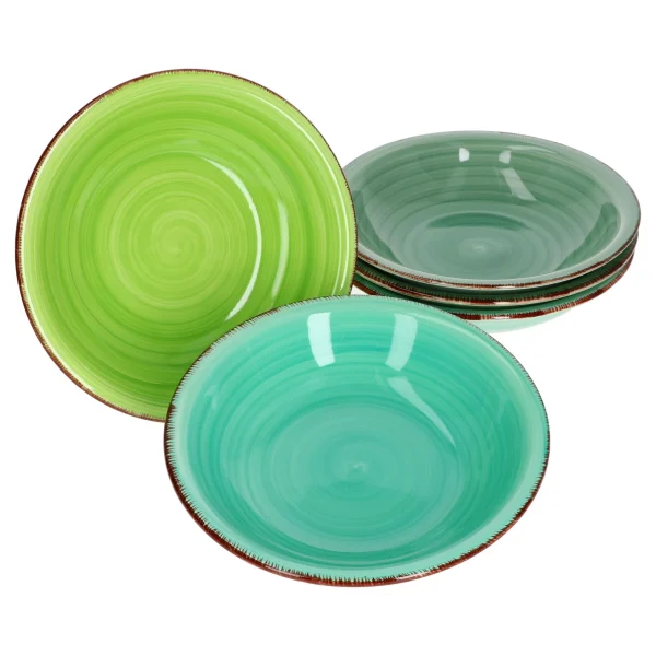 Null 6er Set Suppenteller Green Baita 1