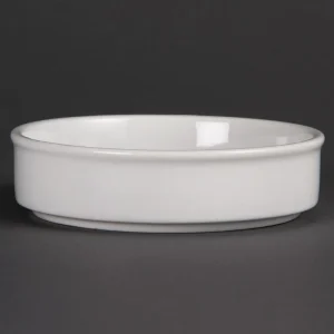 Olympia Whiteware Runde Auflaufförmchen 13,7cm 15