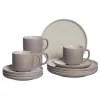 Ritzenhoff & Breker JASPER Kaffeeservice Taupe 12-teilig 25