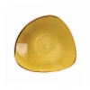 Churchill 12 X Schale Dreieckig 23,5cm STONECAST Mustard Seed Yellow 10